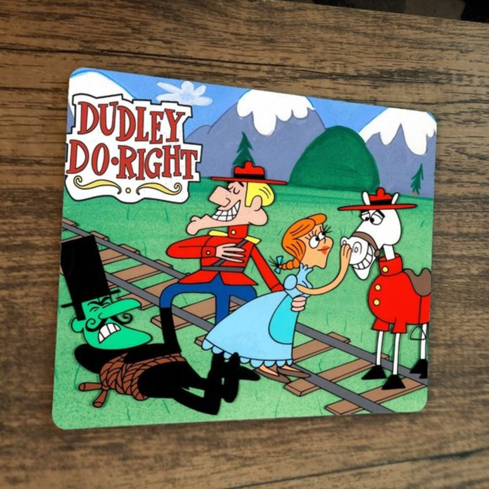 Dudley Do Right Classic Cartoon‎ Mouse Pad